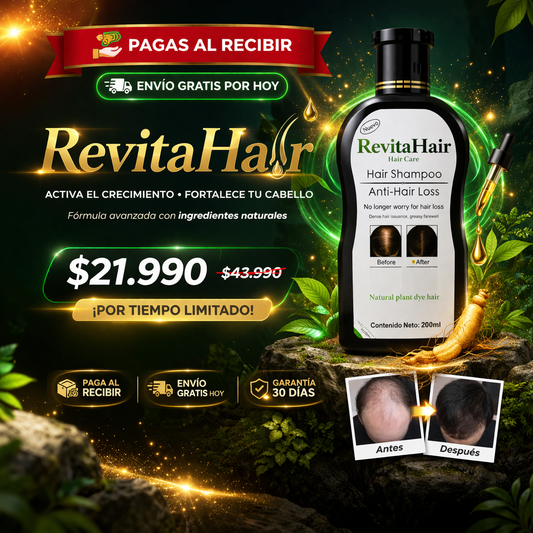 Shampoo Anticaida- RevitaHair Disaar 200 Ml