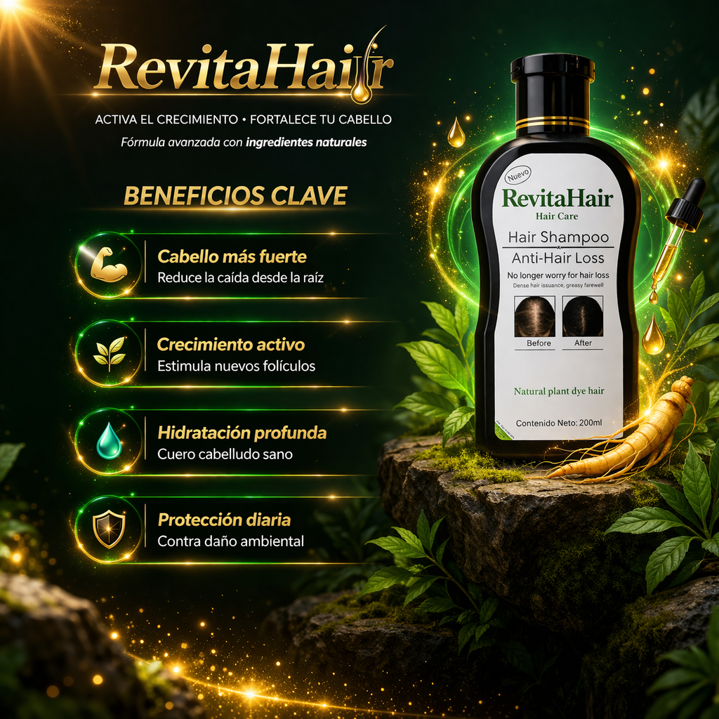 Shampoo Anticaida- RevitaHair Disaar 200 Ml